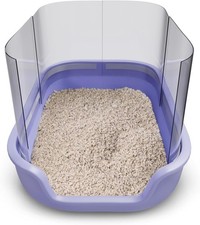 Cat Litter Box Pee Shields 4PCS Splash Guard Privacy Screen 15x11.5in