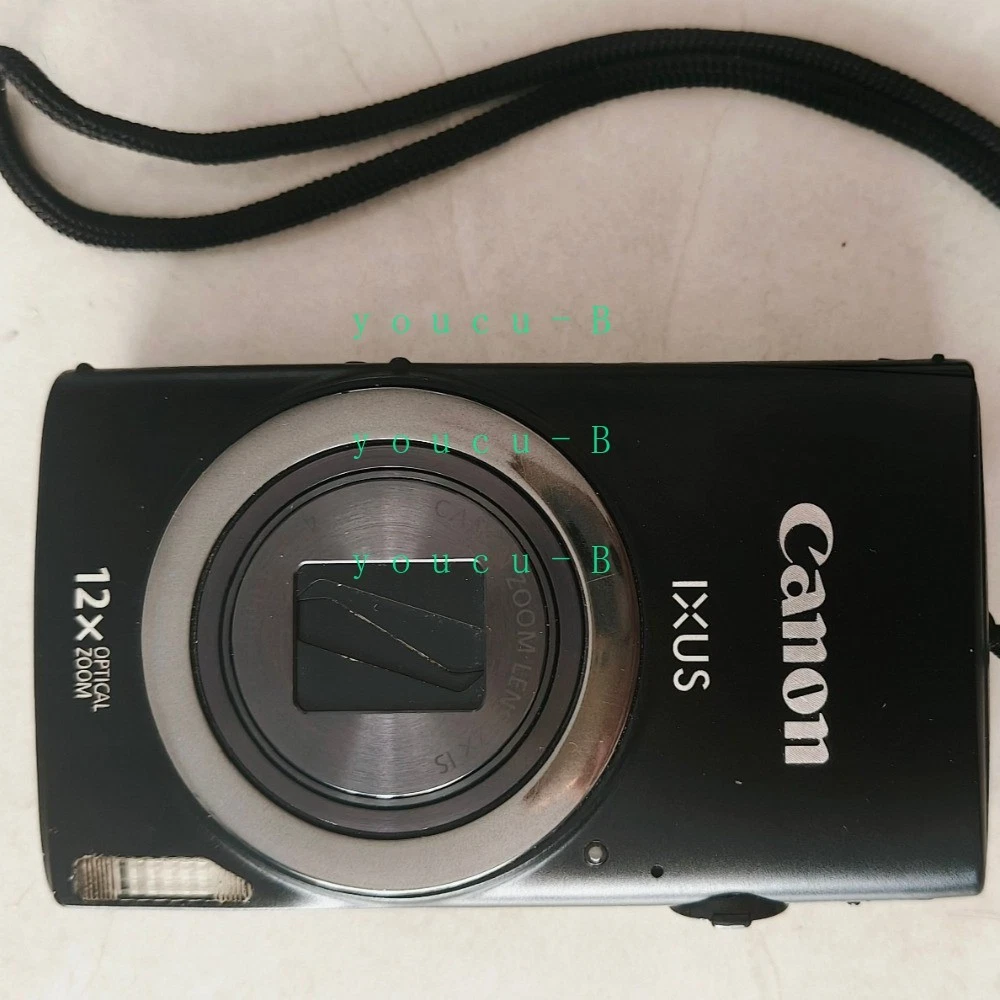 Canon IXUS 265 HS Digital Camera 16.0 MP 12X Optical Zoom Black Fast shipping