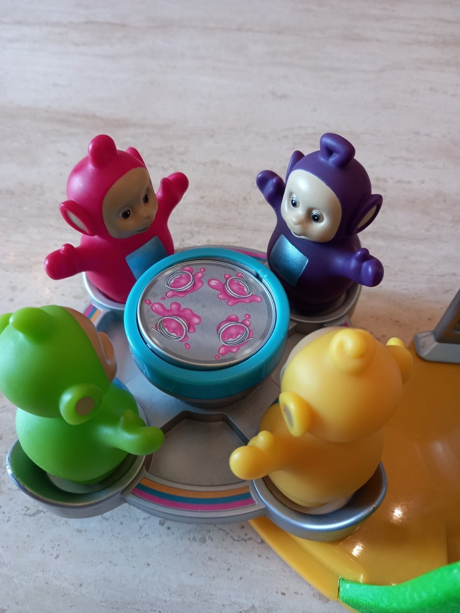 RARE!***Teletubbies Come and Play Home Hill Playset COMPLETE SET