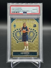 2023 Phoenix Dirk Nowitzki Court Of The Kings Gold Vinyl GEM MT 10- 1/1