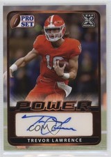 2021 Leaf Pro Set Power Base Auto Trevor Lawrence #BA-TL1 Auto 0fo5