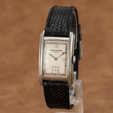 Vintage Art Déco VACHERON & CONSTANTIN Armbanduhr | ca. 1935 | 23x37 mm | Stahl