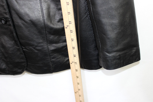 Uniform Frau John Paul Richard Lamm Leder schwarz Jacke Taschen Größe 10 - Bild 4 von 6
