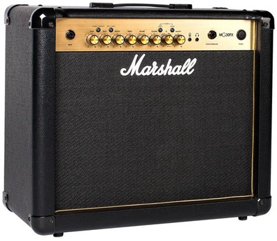 Spitzen Marshall Gitarrenverstärker - Klassisches Design mit goldenem Frontpanel