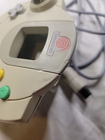 Sega Dreamcast Controller HKT-7700 White Tested  With VMU And New Batteries 
