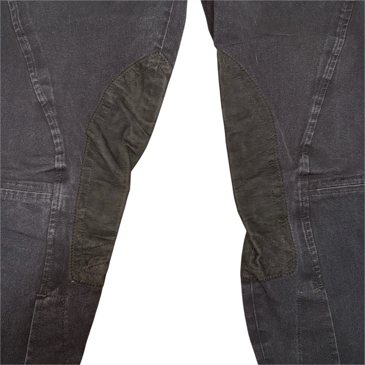 Tailored Sportsman 1965 Breeches 32 R Brown Side Zip Knee Patch USA Riding Pants