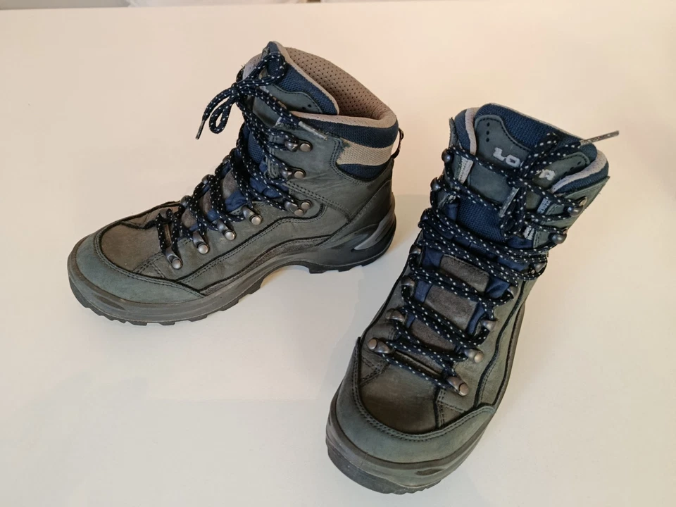 Lowa Renegade gtx mid Damen Gr 39  1/2 Blau