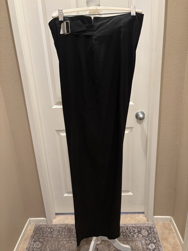 Claude Montana, vintage Claude Montana black light weight pants with hardware size 12