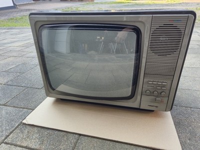 RFT Robotron COLOR-VISION RC 6073 Fernseher TV DDR grau selten