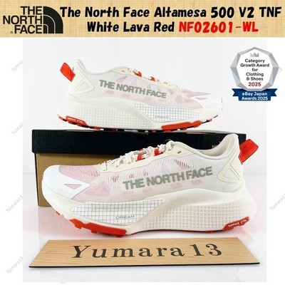 The North Face Altamesa 500 V2 TNF White Lava Red NF02601-WL Men's Size
