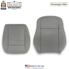 2005 For Dodge Magnum Leatherette Front Passenger Side Seat Covers Medium Slate