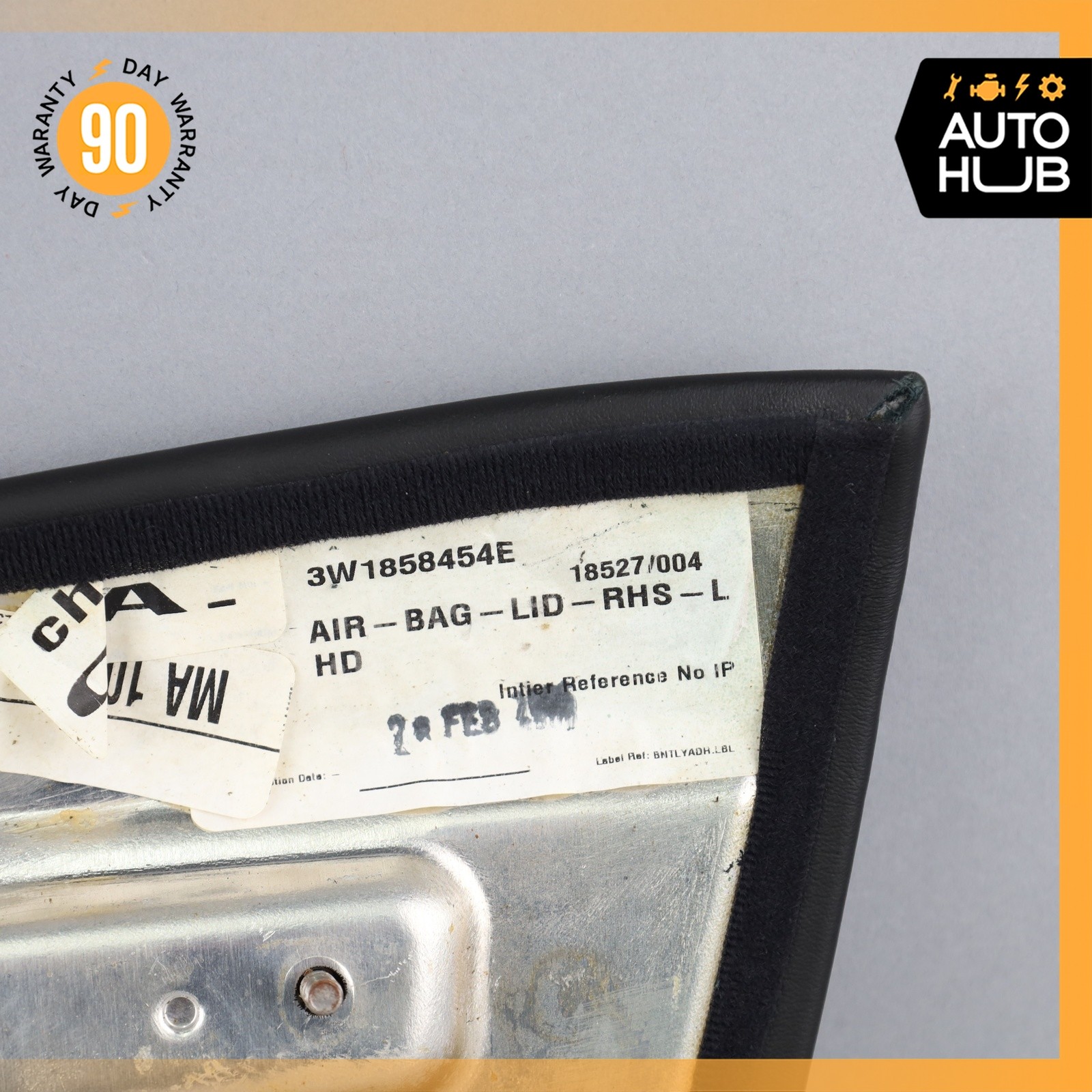 06-13 Bentley Continental Flying Spur Right Upper Dashboard Trim Cover Panel OEM