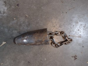 2" Puller Ball For DitchWitch Plow Blade