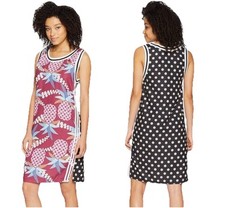 Adidas S Originals x Farm Rio Brazil Pineapple Print Tank Dress