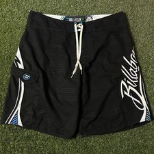 90s Vtg Billabong Board Shorts Men  s 38 w/Bottle Opener Mark Occhilupo Y2K Surf