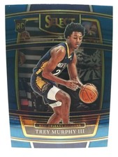 2021-22 Panini Select Trey Murphy III #46 Concourse Blue RC Rookie New Orleans 