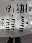 Star Wars Original Weapons, All Original, 27 Total, Includes 2 Leia Blasters.