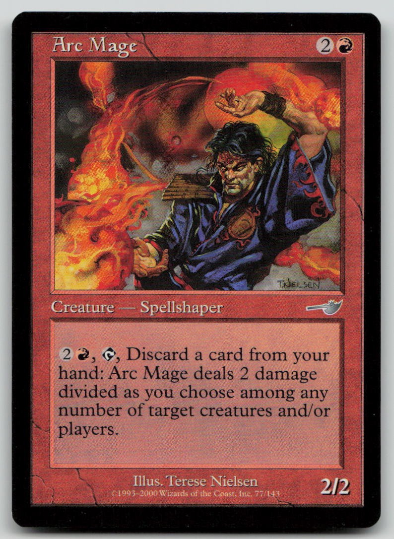 Arc Mage [Nemesis - 77] Near Mint Uncommon Magic