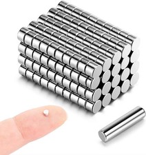 Tiny Magnets - 200Pcs 3Mm X 2Mm round Magnets for Crafts, Miniatures  Models -