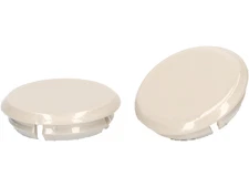 Cover cap set Moto Nostra mirror holes for beige Avvolgente (Q01) for Vespa