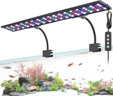 LED Aquarium Light 24/7 Mode Clip on Fish Tank Light with Memory Function DIY