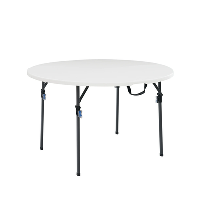 Mainstays MSF436250086022 4 Foot Fold-in-Half Round Plastic Table