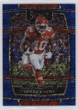 2021 Panini Select Concourse Blue Disco Prizm 6/25 Derrick Gore #84 10ln