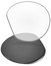 Grey Photochromic Non-Polarized Replacement Lens for-Oakley Meta HSTN OW8002-51