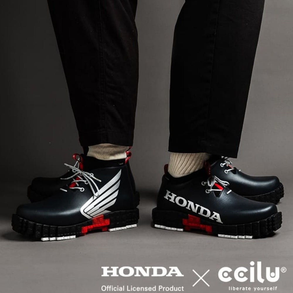 PANTOO-PAOLOO HONDA XPRESOLE BLACK High-cut Shoes | eBay