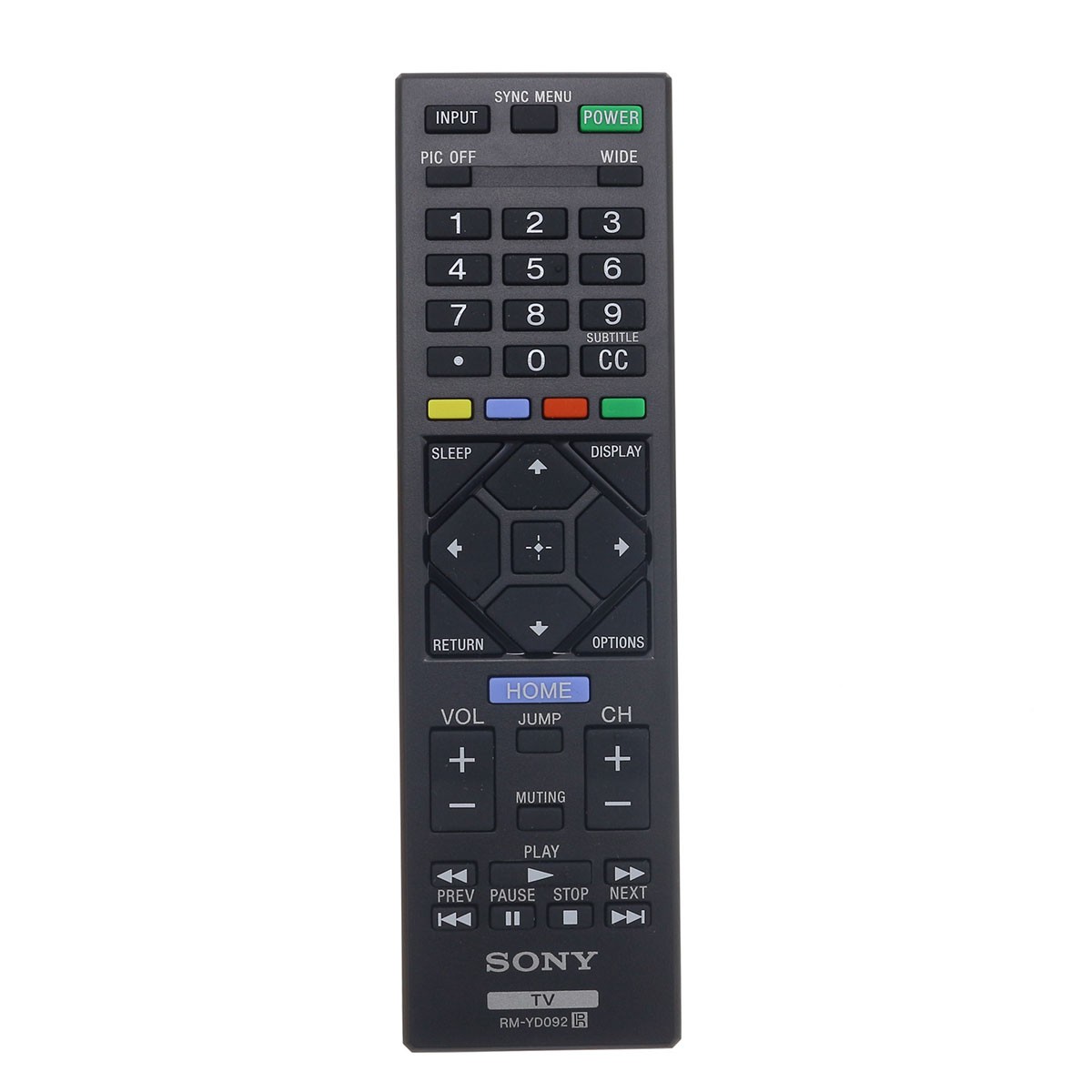 Original Sony RM-YD092 TV Remote XBR60Z800F XBR65X900A KD50A800F
