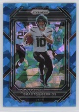 2022 Panini Prizm Blue Ice Prizm 88/99 Braxton Berrios #227 17wc