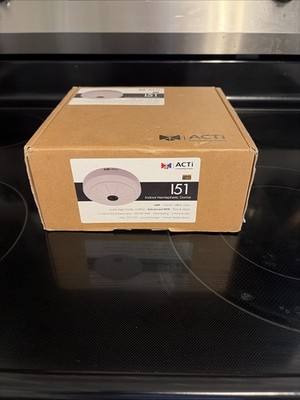 Acti I51 Indoor Hemispheric IP Dome Camera with Day/Night Lens NEW