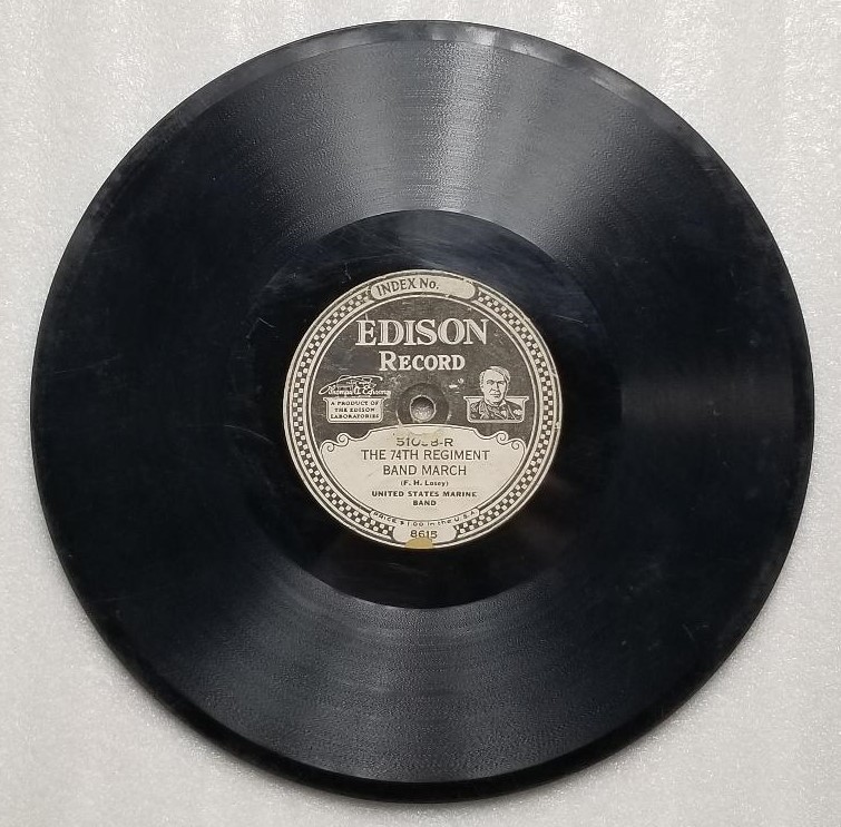 Edison 51058-R/L “The 74th Regiment Band March / Joyce's 71st New York March”