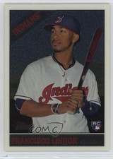 2015 Topps Heritage High Number Chrome /999 Francisco Lindor #717 x1g