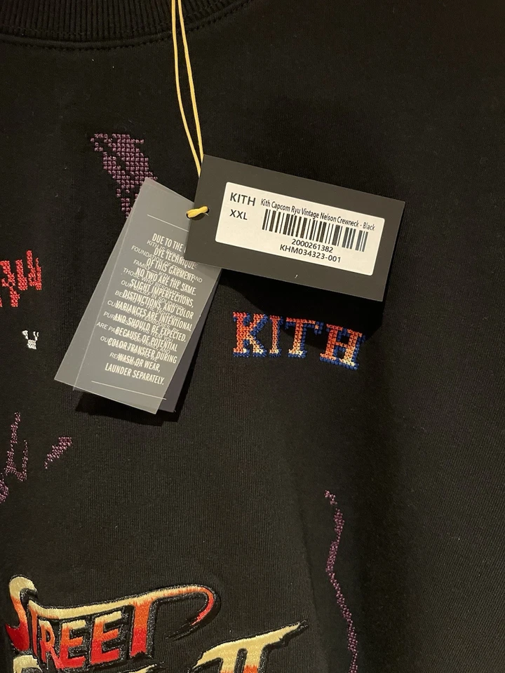 Marvel Vs. Capcom Kith Ryu Vintage Cuello Redondo XXL Foto 3 de 4