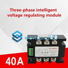 Three-phase SSR Intelligent AC Voltage Regulating Module YJGU-3R3840A 380V 40A