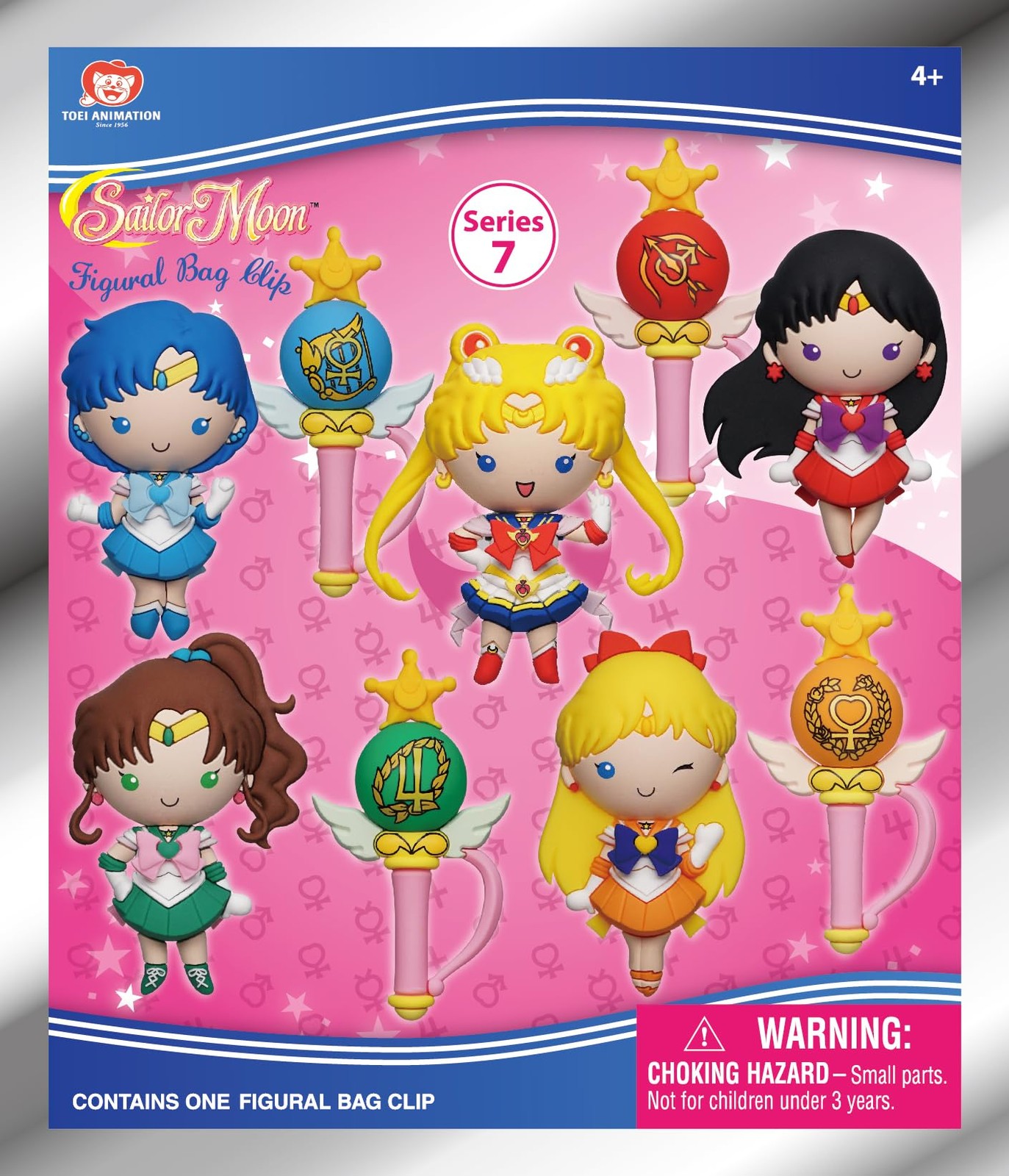 Monogram International Sailor Moon 3D Зажим для пенопластовой сумки серии 7