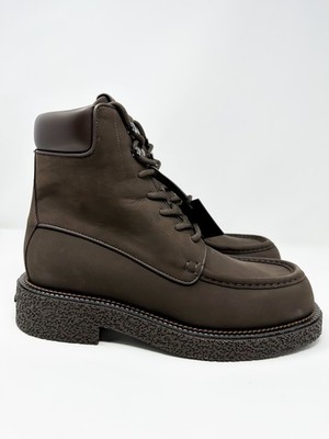 Ferragamo Men's Colorado Nubuck Leather Boots 11 US M $1490