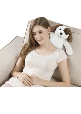 Health Touch Plush Vibrating DOG Huggable Massager with Relaxing Vibration NEW