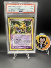Alakazam Gold Star #99/100 EX Crystal Guardians Pokemon 2006 PSA 9 - NEW CERT