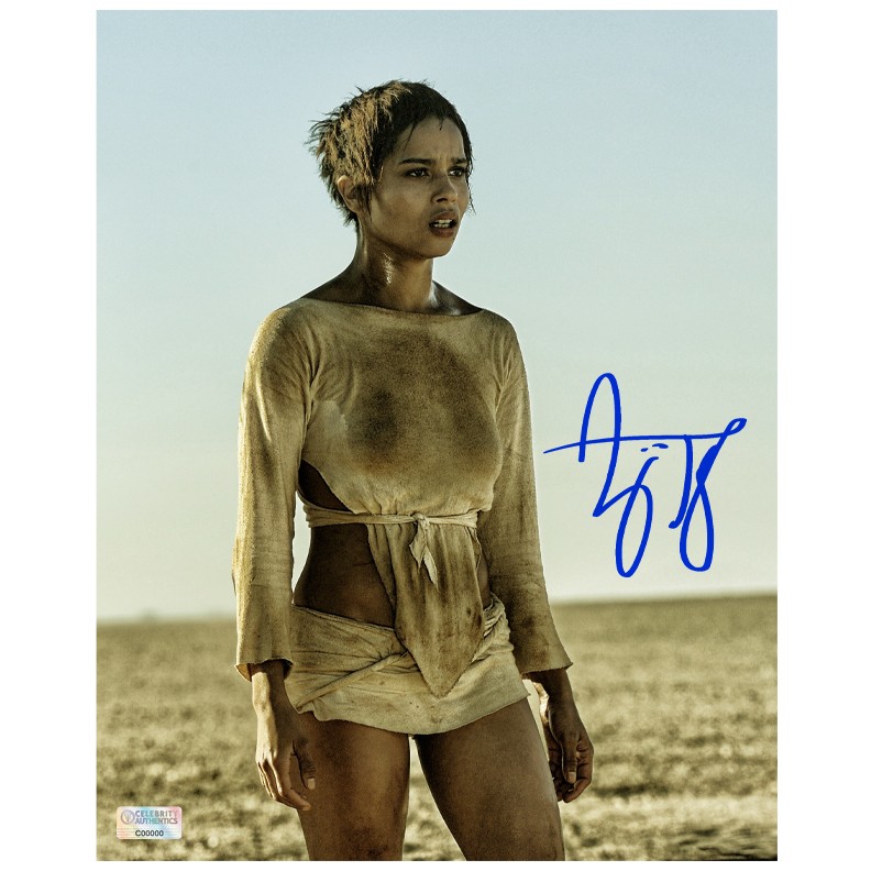 Zoe Kravitz Autographed Signed 2015 Mad Max Fury Road Toast the Knowing 8x10 Photo 