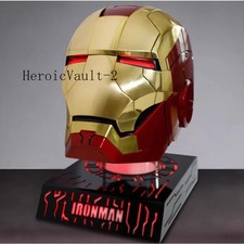 US AUTOKING Iron Man MK5 1:1 Helmet Wearable Voice-controlled Mask Cosplay Prop