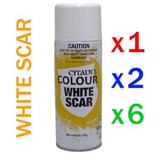 Citadel WHITE SCAR Spray Warhammer 40K Primer Layer Paint AoS Games Workshop