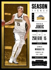 Nikola Jokic 2017-18 Panini Contenders #88 Nuggets NBA READ FREE SHIPPING