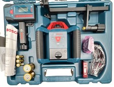 Bosch REVOLVE900 GRL900-20HVK Rotary Laser Kit Self-Leveling Refurbished.