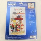 Janlynn Counted Cross Stitch Ocean Front Property Kit #017-0028 Sail Boat New