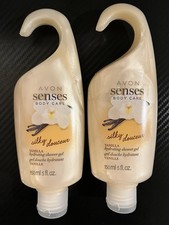 Avon Senses Body Care Hydrating Shower Gel Vanilla Lot of 2