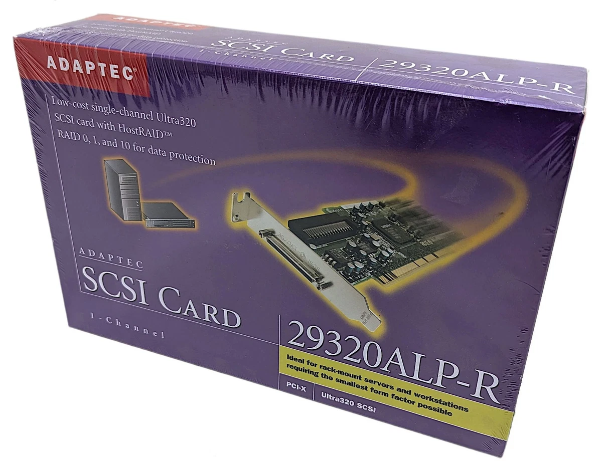 Adaptec SCSI Disk Controllers & RAID Cards for PCI-X for sale | eBay