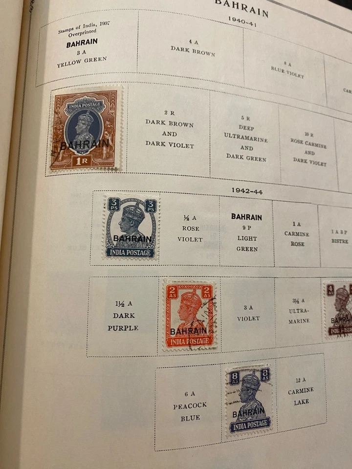 Worldwide Stamps Abu-Brunei Scott International Album M&U Read Desc L-1628 - Image 4 of 4