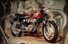 Motorcycle Print Triumph  Roadster 650Cc, 1969, by Paul Doyle, Ltd. Ed.